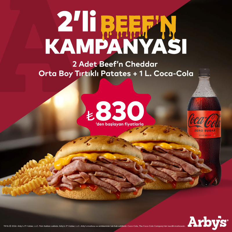 Arby's - 2’li Beef’n Kampanyası