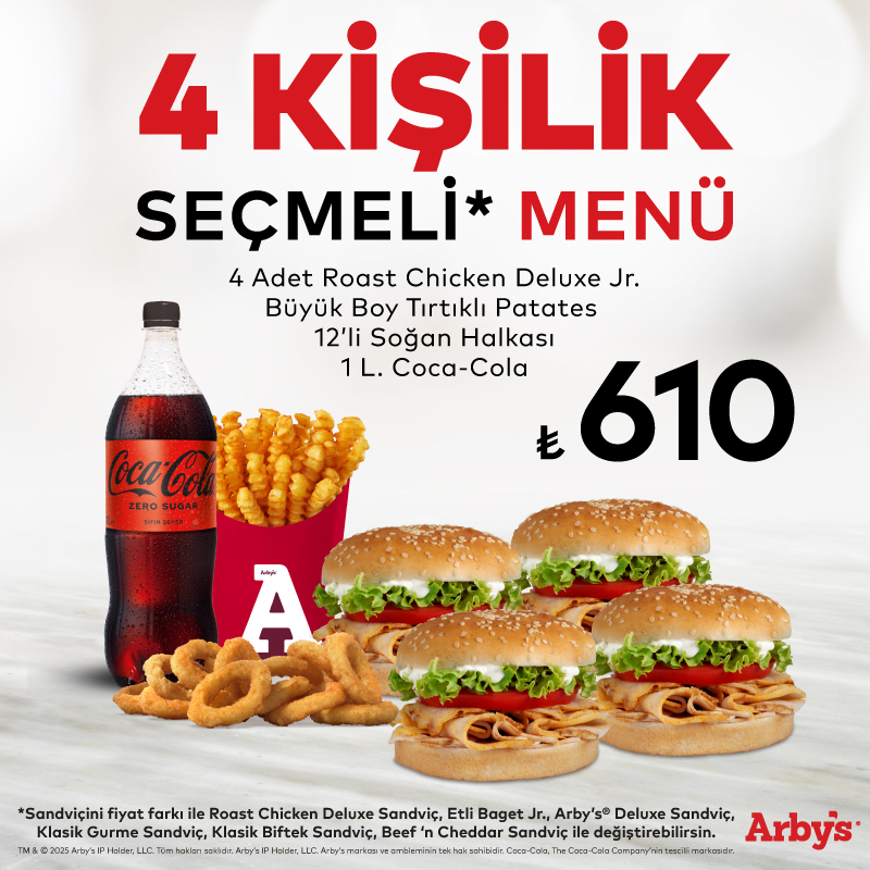 4 Kişilik Seçmeli Menü