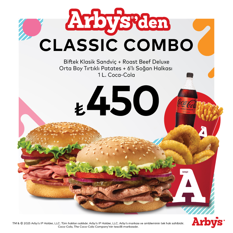 Arby’s®’ den Classic Combo