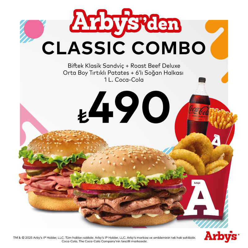 Arby’s®’ den Classic Combo