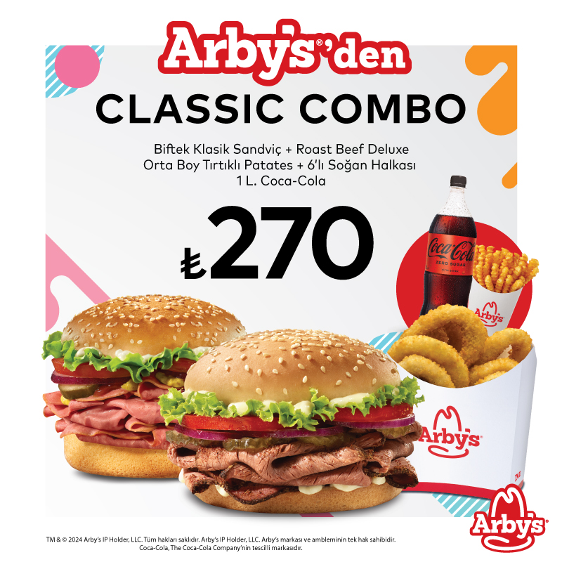 Arby’s®’ den Classic Combo