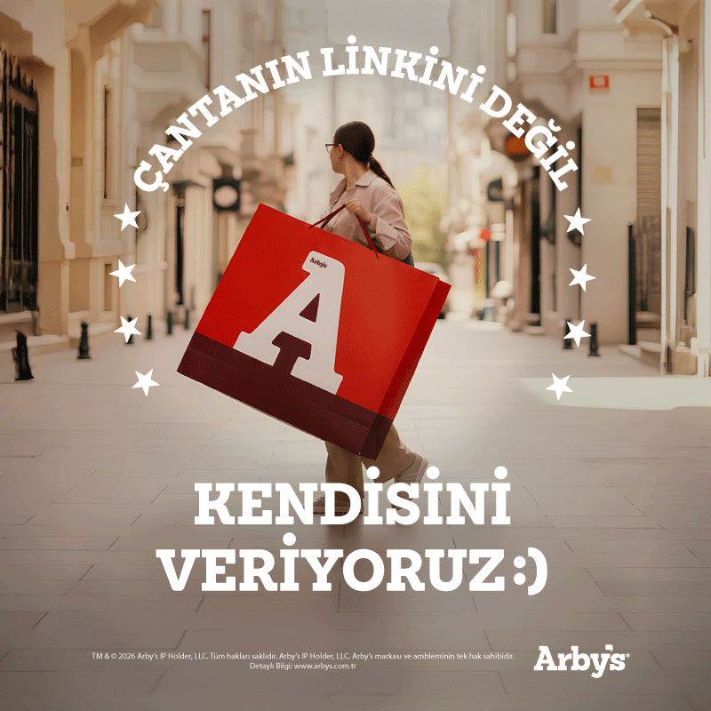 Arby’s’den Dev Çanta Hediye!