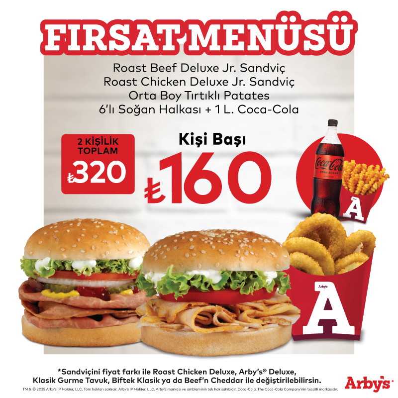 2 Kisilik Firsat Menusu Kampanyasi Arby S Turkiye 2 Kisilik Firsat Menusu Kampanyasi Arby S Turkiye