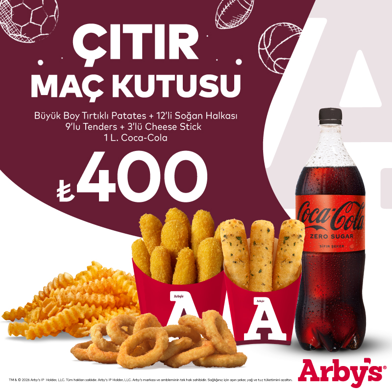 Arby's - Çıtır Maç Kutusu