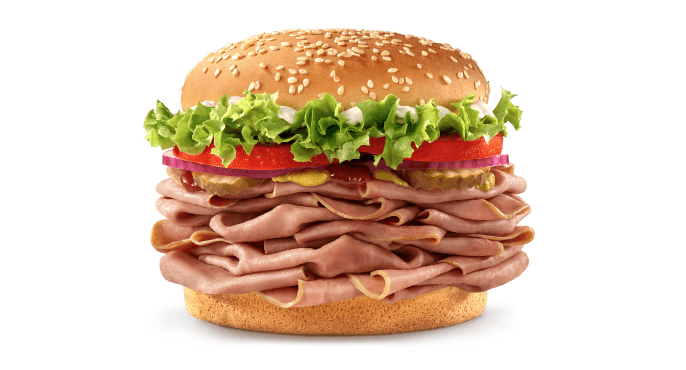 Barbeku Deluxe Xl Roast Beef Kirmizi Et Urunleri Urunler Arby S Turkiye