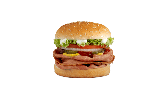 Arby’s® Roast Beef Deluxe Junior Sandviç