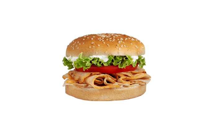Roast Chicken Deluxe Junior Sandviç
